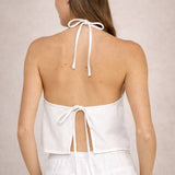Effortlessly Cool Halter Top