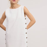 Como Linen Mini Dress