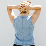 Denim Days Vest