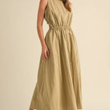 Suzanne Open Back Dress