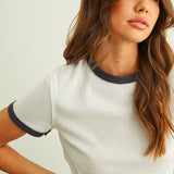 Casual Cool Waffle Tee