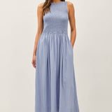 Simply Sage Smocked Dress