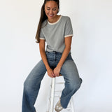 Logan Mid Rise Medium Wash