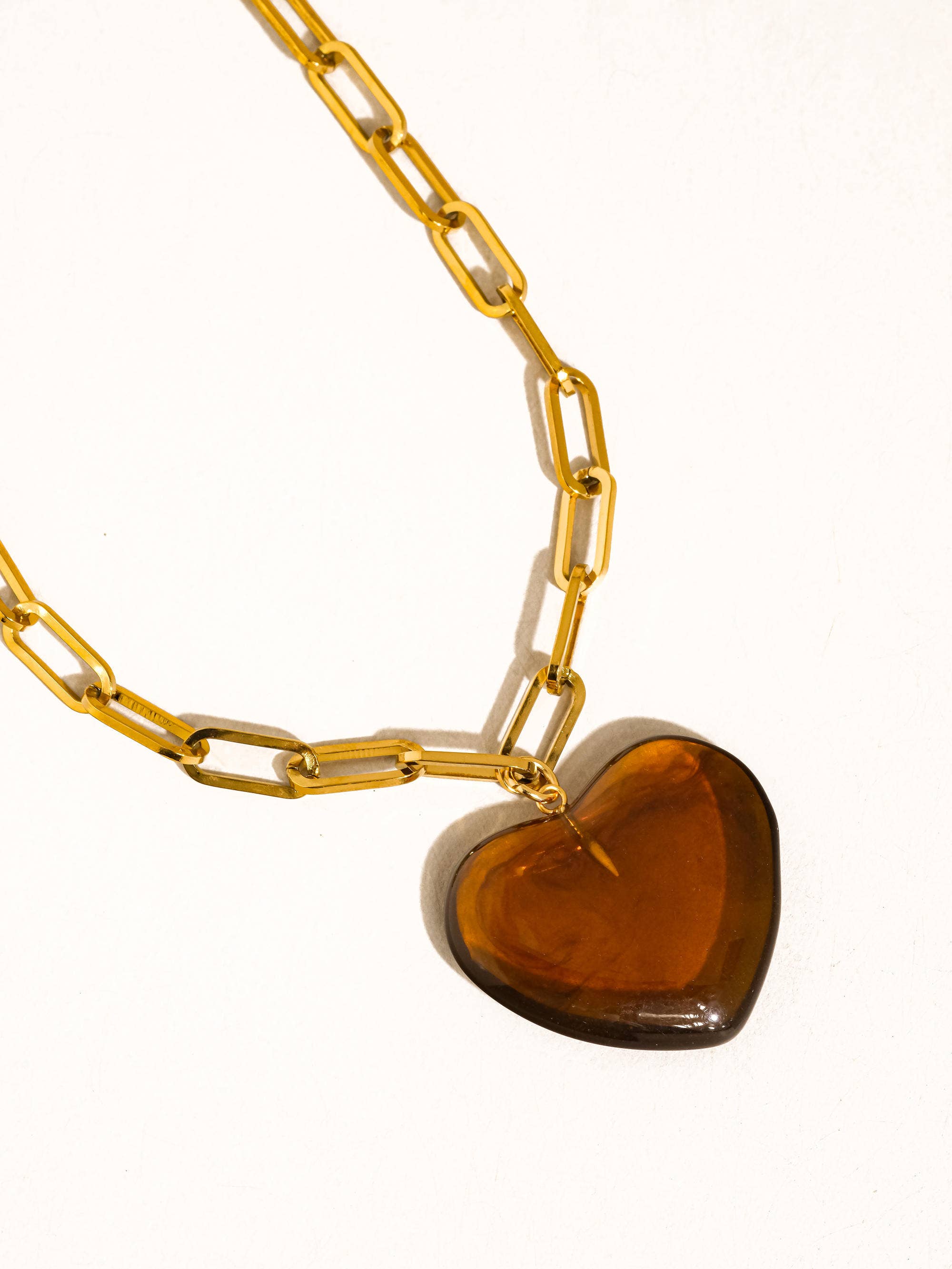 Rouelle Heart Chain Necklace