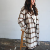 Emily Long Plaid Coat