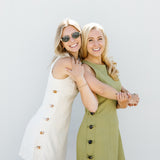 Serene Linen Mini Dress