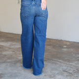 Logan Frayed Hem Jean