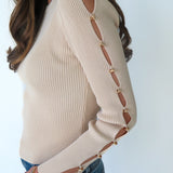Slight Cheer Knit Top