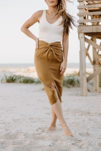 Coconuts For You Midi Skirt
