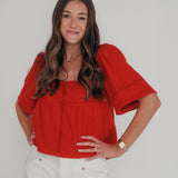 True Love Tie Back Blouse