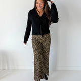 Jillian Leopard Pants