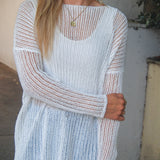 Hollow Crochet Top