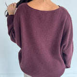 Maroon Medley Sweater