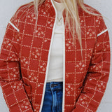 Gingerbread Quilted Jacket