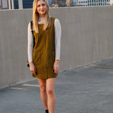 Corduroy Cheer Mini Dress