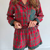 Pretty In Plaid Christmas Pajamas