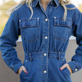 Denim Dream Mini Dress