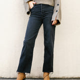 Tracey Straight Black Jeans