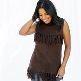 Fraya Fringe Sweater Vest
