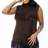 Fraya Fringe Sweater Vest