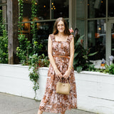 Cabernet Taste Midi Dress
