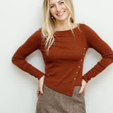 That's A Wrap Knit Top