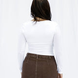 Simply Square Neck Long Sleeve