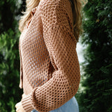Casual Crochet Cardigan