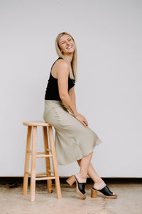 By The Sea Slip Skirt