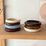 Resin Stackable Bangle Bracelet
