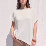 Asymmetry Knit Top