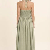 Sea Breeze Halter Dress