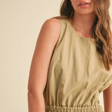 Suzanne Open Back Dress