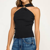 Looking Chic Halter Top