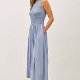 Simply Sage Smocked Dress