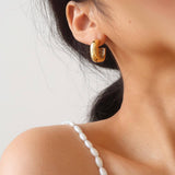 Demi Classic C Hoop Earring