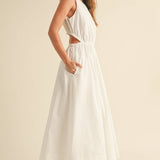 Suzanne Open Back Dress