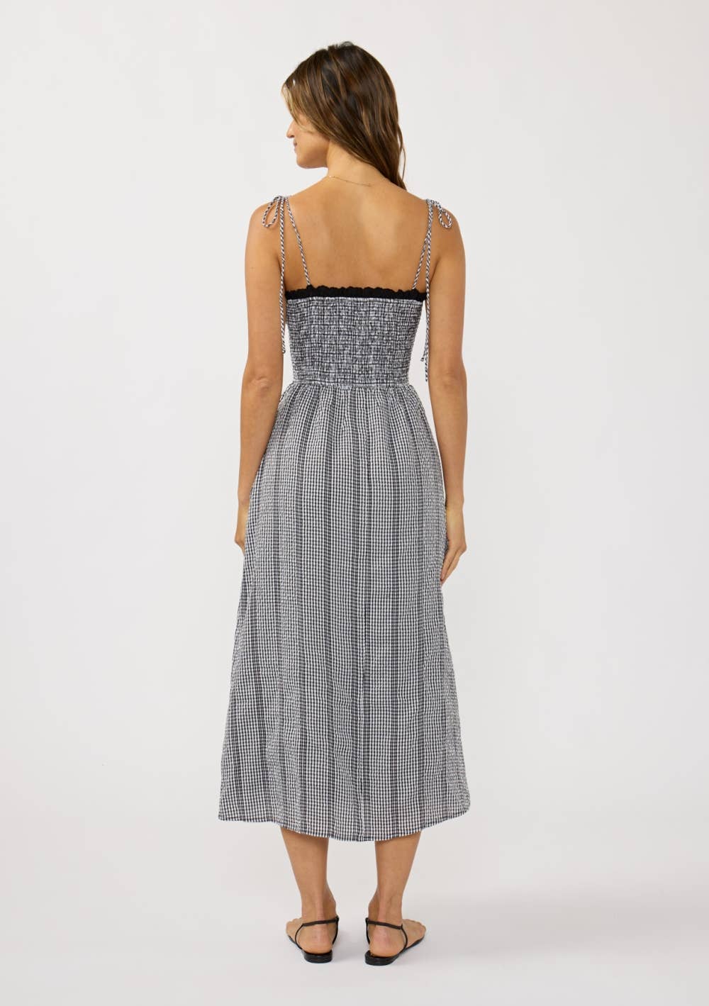Look Great In Gingham Dress