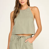 Effortlessly Cool Halter Top