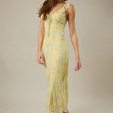 Sweetly Floral Midi Dress