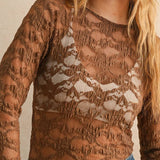 Sweet and Spicey Lace Top