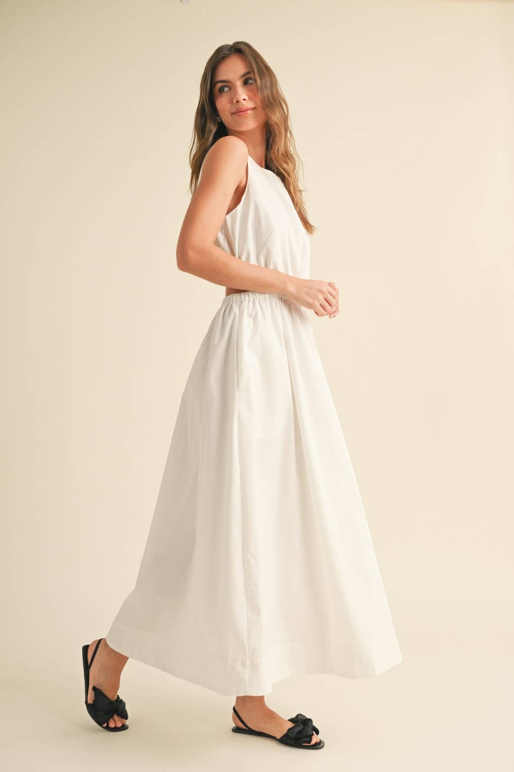 Suzanne Open Back Dress