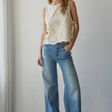 Echo Embroidered Tank