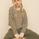 Cloudlike Striped Sweater