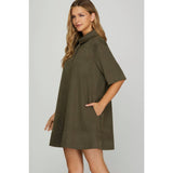 Olive Muse Dress
