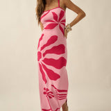 Tropical Getaway Knit Dress