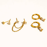 Roussa Chain Earring Set