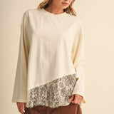 Subtle Statement Lace Top