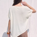 Asymmetry Knit Top