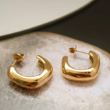 Demi Classic C Hoop Earring